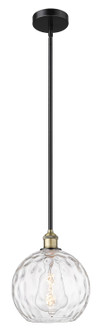 Edison One Light Mini Pendant in Black Antique Brass (405|616-1S-BAB-G1215-10)