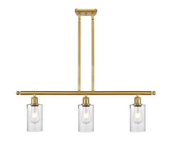 Ballston Three Light Island Pendant in Satin Gold (405|516-3I-SG-G804)