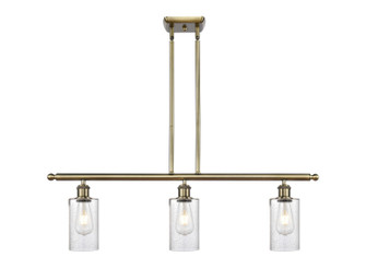 Ballston Three Light Island Pendant in Antique Brass (405|516-3I-AB-G804)