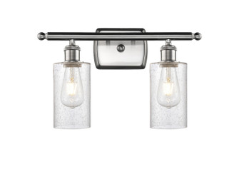 Ballston Two Light Bath Vanity in Brushed Satin Nickel (405|516-2W-SN-G804)