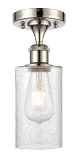 Ballston One Light Semi-Flush Mount in Polished Nickel (405|516-1C-PN-G804)