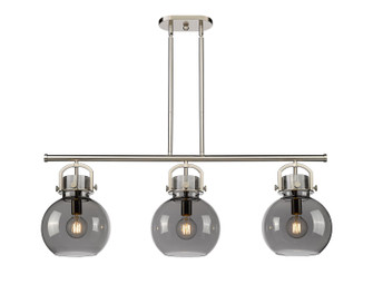 Downtown Urban Three Light Island Pendant in Satin Nickel (405|410-3I-SN-G410-10SM)