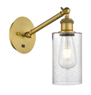 Ballston One Light Wall Sconce in Brushed Brass (405|317-1W-BB-G804)