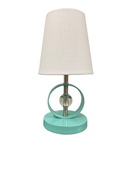 Bryson One Light Accent Lamp in Satin Nickel/Mint (30|B210-SN/MT)