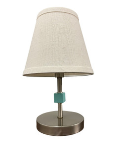 Bryson One Light Accent Lamp in Satin Nickel/Mint (30|B203-SN/MT)