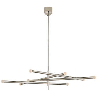 Rousseau LED Chandelier in Polished Nickel (268|KW 5589PN-ECG)