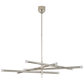 Rousseau LED Chandelier in Polished Nickel (268|KW 5589PN-CG)