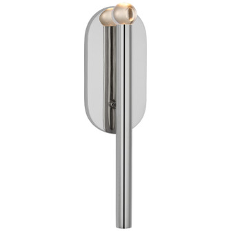 Rousseau LED Wall Sconce in Polished Nickel (268|KW 2281PN-CG)