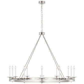 Launceton LED Chandelier in Polished Nickel (268|CHC 5614PN)