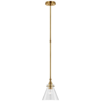 Parkington LED Pendant in Antique-Burnished Brass (268|CHC 5525AB-CG)