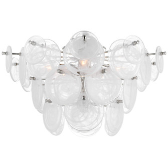 Loire LED Flush Mount in Polished Nickel (268|ARN 4451PN-WSG)