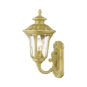 Oxford One Light Outdoor Wall Lantern in Soft Gold (107|7850-33)