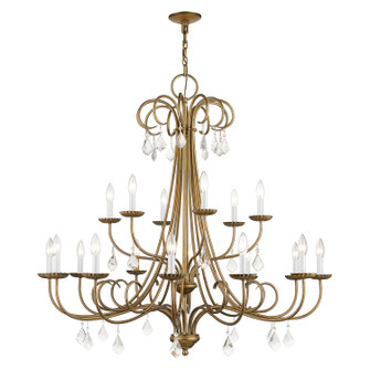 Daphne 18 Light Chandelier in Antique Gold Leaf (107|40870-48)