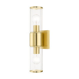 Quincy Two Light Vanity Sconce in Satin Brass (107|17142-12)