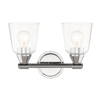 Catania Two Light Vanity Sconce in Polished Chrome (107|16782-05)