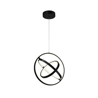 Sienna LED Pendant in Semi Gloss Black (78|AC6691BK)