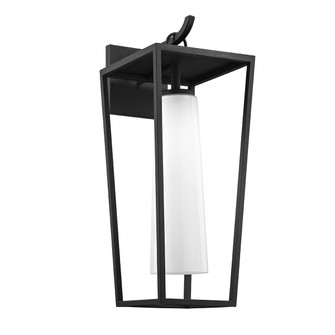 Mission Beach One Light Wall Lantern in Textured Black (67|B6353-TBK)
