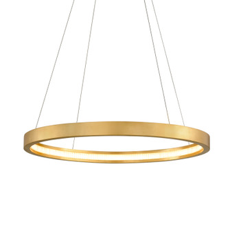 Jasmine LED Chandelier in Gold Leaf (68|284-42-GL)