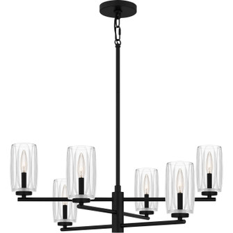 Cunningham Six Light Chandelier in Matte Black (10|CUN5026MBK)