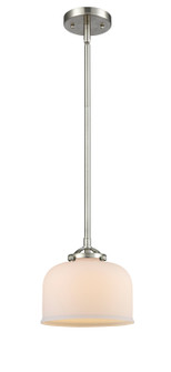 Nouveau One Light Mini Pendant in Brushed Satin Nickel (405|284-1S-SN-G71)