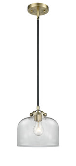 Nouveau One Light Mini Pendant in Black Antique Brass (405|284-1S-BAB-G72)