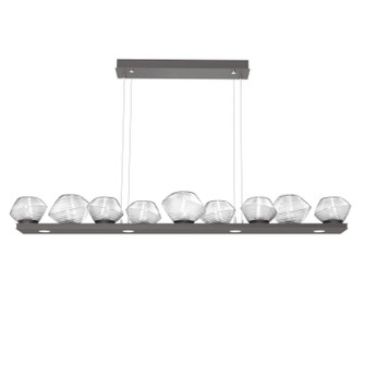 Mesa LED Linear Suspension in Graphite (404|PLB0089-0C-GP-C-CA1-L3)