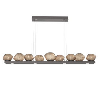 Mesa LED Linear Suspension in Graphite (404|PLB0089-0C-GP-B-CA1-L1)