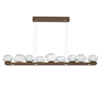 Mesa LED Linear Suspension in Flat Bronze (404|PLB0089-0C-FB-C-CA1-L1)