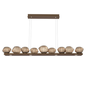Mesa LED Linear Suspension in Flat Bronze (404|PLB0089-0C-FB-B-CA1-L1)