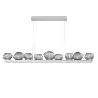 Mesa LED Linear Suspension in Classic Silver (404|PLB0089-0C-CS-S-CA1-L3)