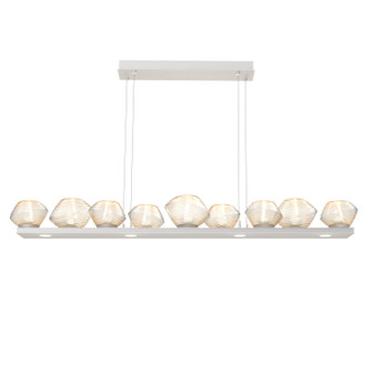 Mesa LED Linear Suspension in Beige Silver (404|PLB0089-0C-BS-A-CA1-L1)