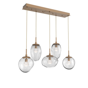 Cosmos LED Pendant in Novel Brass (404|PLB0069-05-NB-ZC-C01-L1)