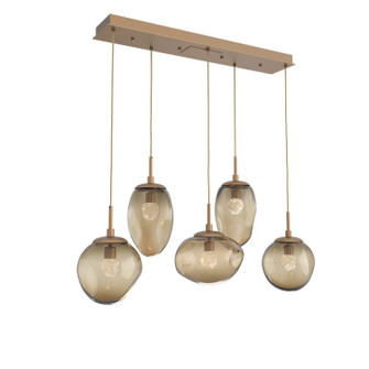Cosmos LED Pendant in Novel Brass (404|PLB0069-05-NB-FB-C01-L1)