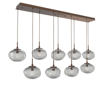 Nova LED Pendant in Burnished Bronze (404|PLB0068-09-BB-FS-C01-L3)