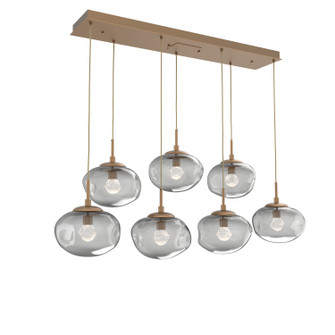 Nova LED Pendant in Novel Brass (404|PLB0068-07-NB-ZS-C01-L3)