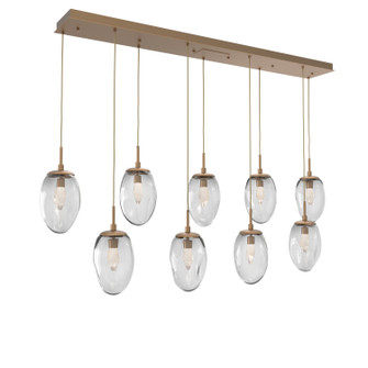 Meteo LED Pendant in Novel Brass (404|PLB0067-09-NB-GC-C01-L3)