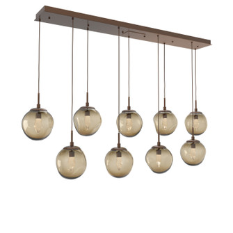 Aster LED Pendant in Burnished Bronze (404|PLB0066-09-BB-GB-C01-L3)