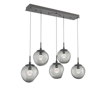 Aster LED Pendant in Graphite (404|PLB0066-05-GP-ZS-C01-L1)