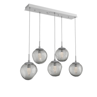 Aster LED Pendant in Classic Silver (404|PLB0066-05-CS-GS-C01-L1)