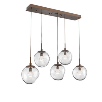 Aster LED Pendant in Burnished Bronze (404|PLB0066-05-BB-ZC-C01-L1)