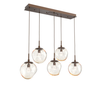 Aster LED Pendant in Burnished Bronze (404|PLB0066-05-BB-ZA-C01-L1)