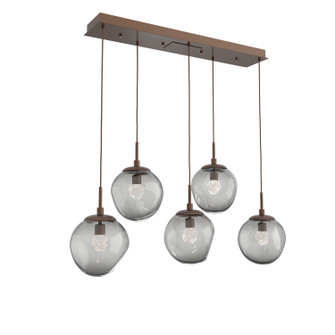 Aster LED Pendant in Burnished Bronze (404|PLB0066-05-BB-FS-C01-L1)