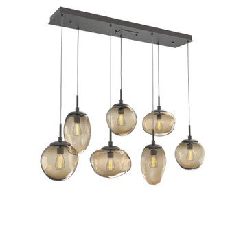Cosmos Seven Light Pendant in Graphite (404|PLB0065-07-GP-B-C01-E2)