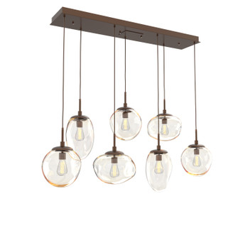 Cosmos Seven Light Pendant in Burnished Bronze (404|PLB0065-07-BB-A-C01-E2)
