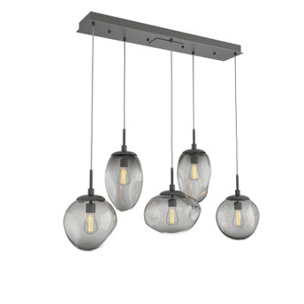 Cosmos Five Light Pendant in Graphite (404|PLB0065-05-GP-S-C01-E2)