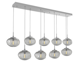 Nebula Nine Light Pendant in Classic Silver (404|PLB0064-09-CS-S-C01-E2)