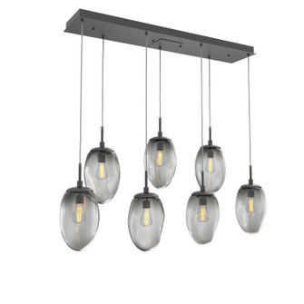 Meteo Seven Light Pendant in Graphite (404|PLB0063-07-GP-S-C01-E2)