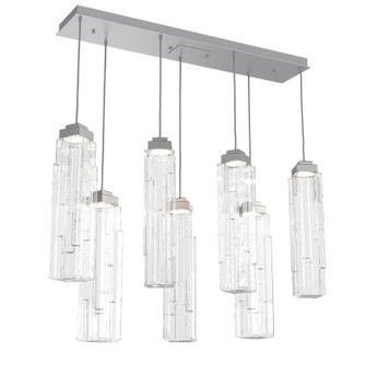 Ledgestone LED Pendant in Classic Silver (404|PLB0056-07-CS-LC-C01-L3)
