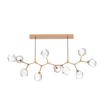 Gem LED Branch in Novel Brass (404|PLB0039-BC-NB-C-001-L3)