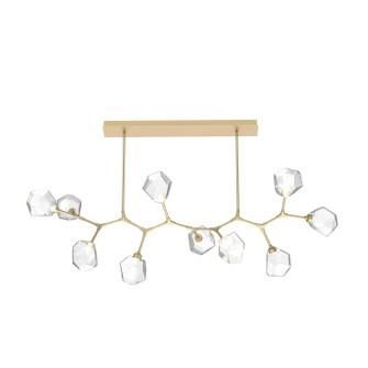 Gem LED Branch in Gilded Brass (404|PLB0039-BC-GB-C-001-L1)